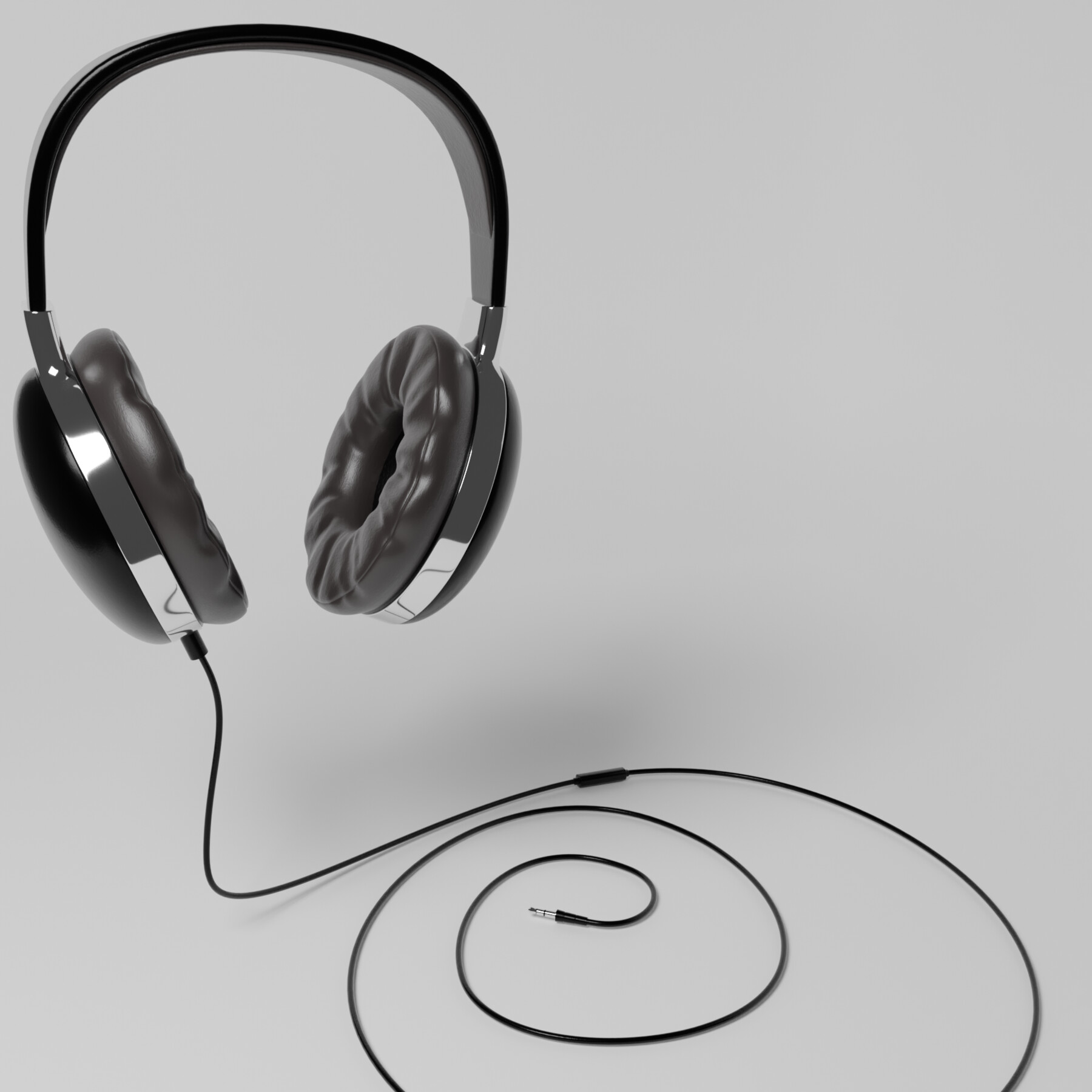 ArtStation Overhead headphones. Game Assets