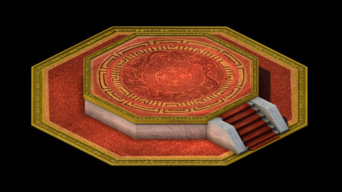 City - octagonal platform