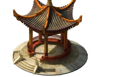 Game Models - City Gazebo 01