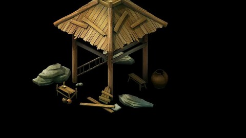 Game Models - City Gazebo 06