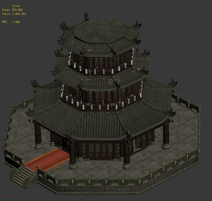 ArtStation City Building Babel Tower Game Assets