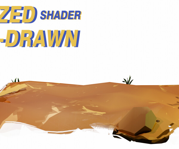 ArtStation - Stylized Draw Shader for Blender | Resources