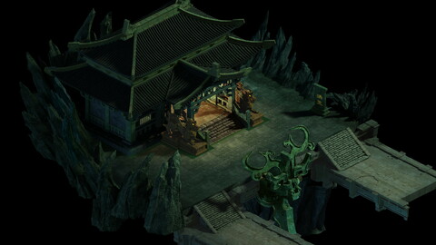 Game Model - Underground Palace Palaces