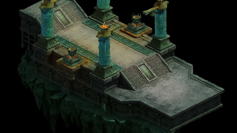 hird floor of the underground palace area entrance