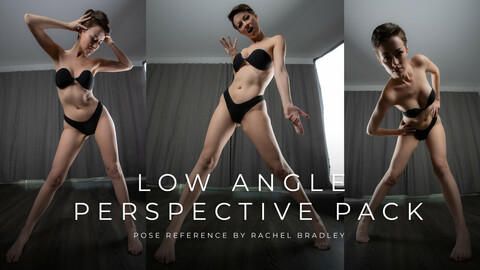 Low Angle Perspective Pack - Pose Reference for Artists