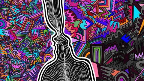 and the man falls in love with the woman