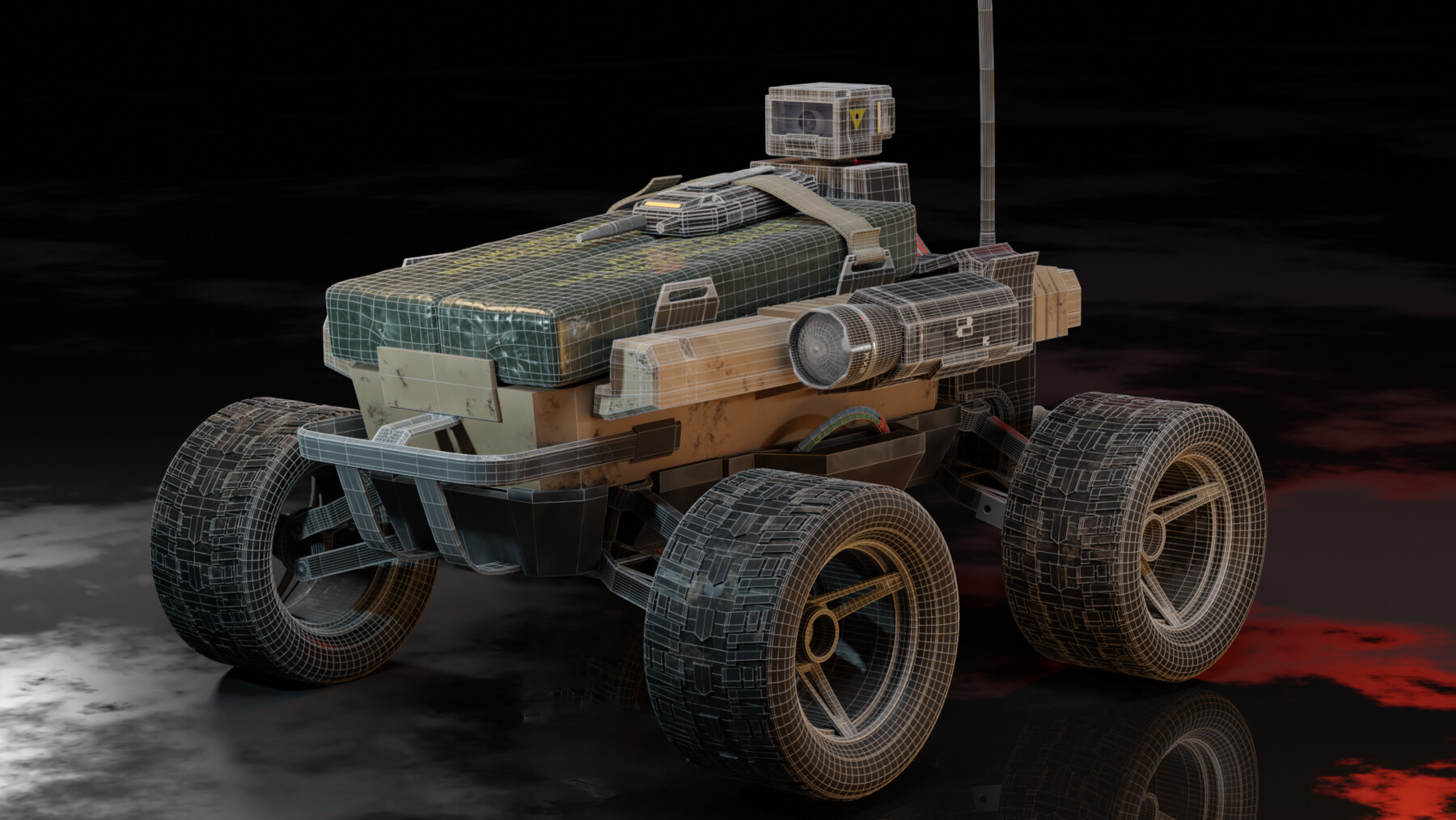 ArtStation - Call of Duty remote control car | Game Assets