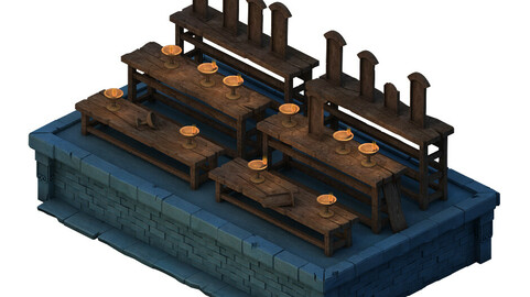 Ghost Furniture - Candlestick 02