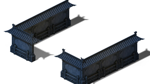 Building - stone chamber wall 02