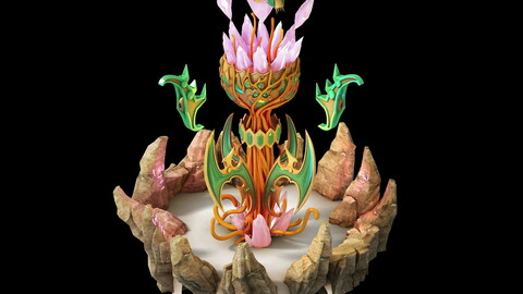 Game Model - Hanging Garden - Once upon a magic ar