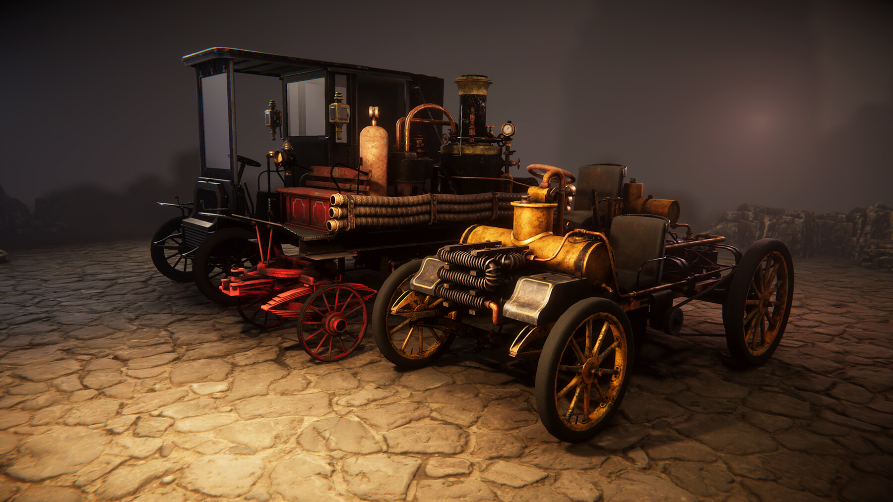 ArtStation - Vintage cars | Game Assets