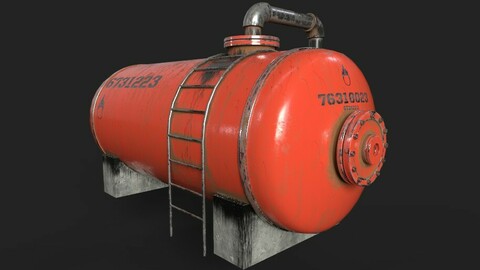 3D oil  tank