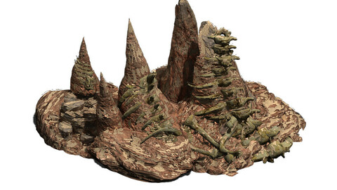 Desert - BOSS altar fossil bones
