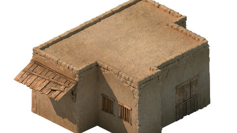 Desert Ancient Battlefield - House 01