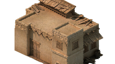 Desert Ancient Battlefield - House 02