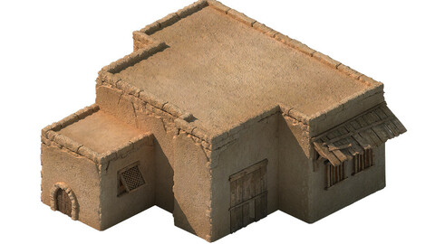Desert Ancient Battlefield - House 06