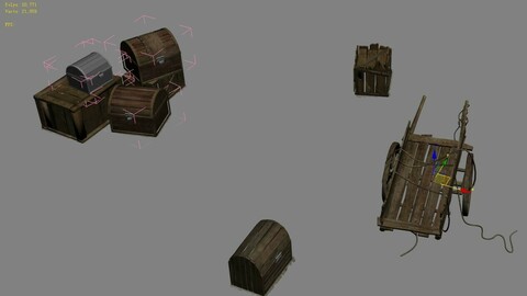 Wangcheng Escort - Wooden car - wooden box