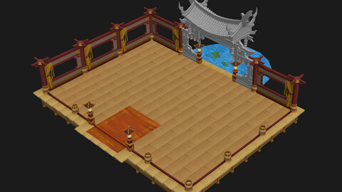 Game Model - Ancient Chinese Architecture