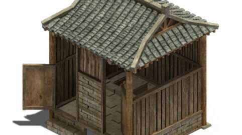 Ancient Chinese architecture - toilet