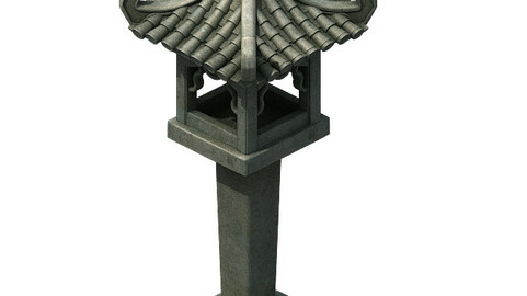 Ancient Chinese - stone street lights