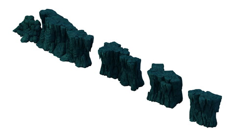 Game Model - Cave Wall