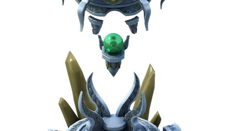 Game Model - Defense Stone Pagoda