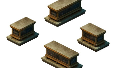 Game model - the tomb of the sarcophagus