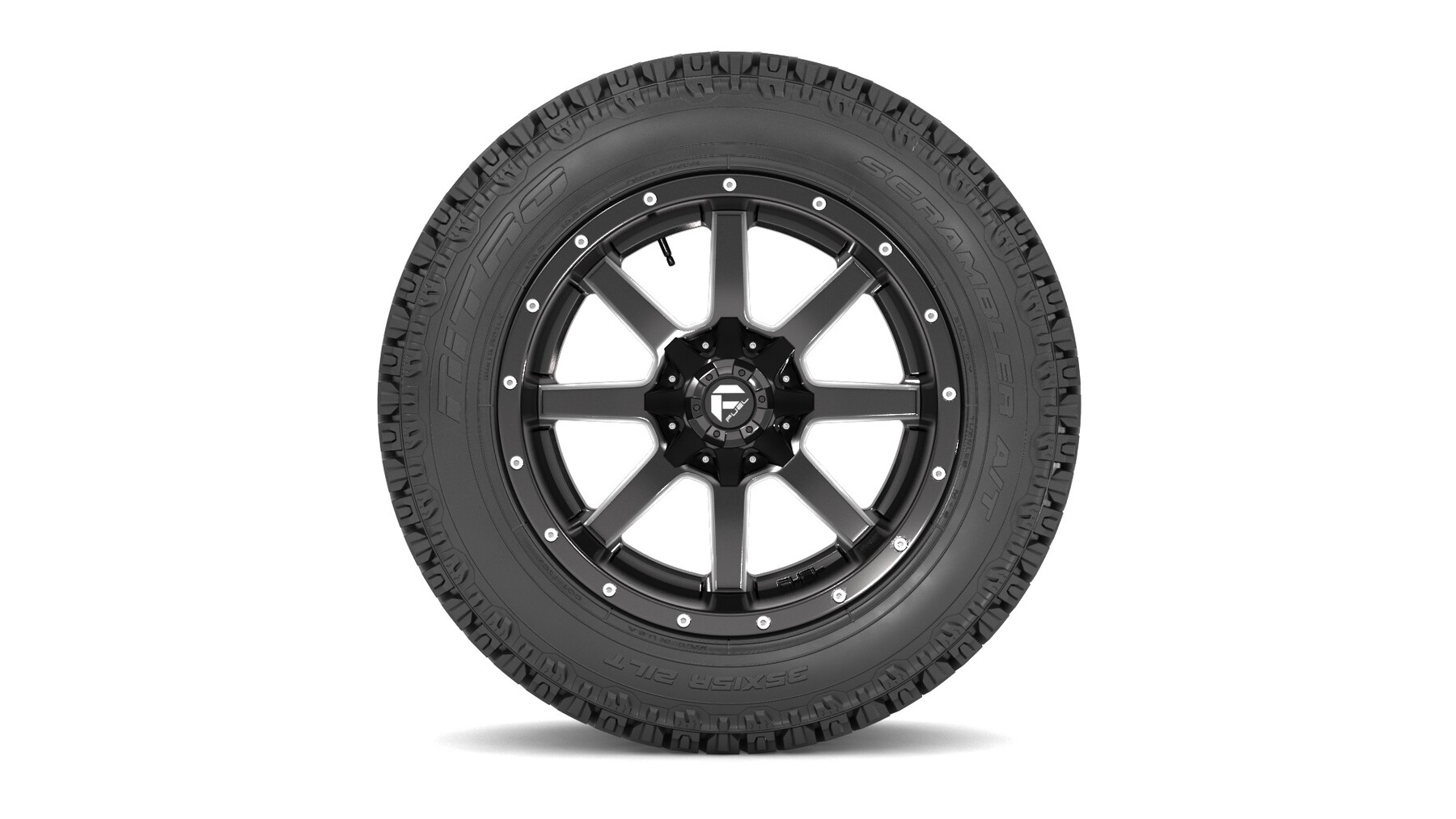 ArtStation OFF ROAD WHEEL AND TIRE 7 Game Assets