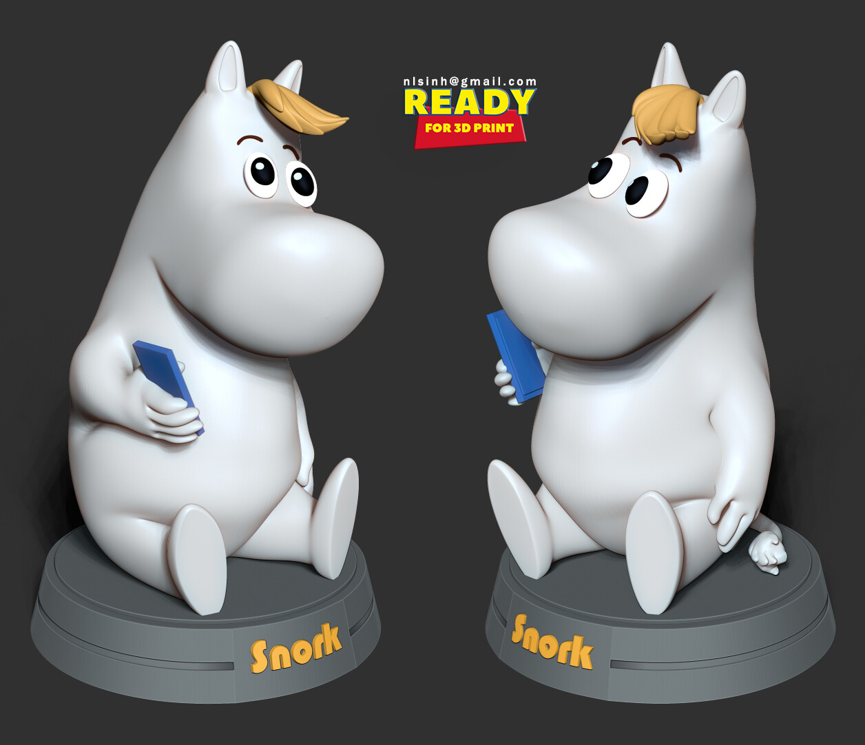 ArtStation Snork Moomin Resources