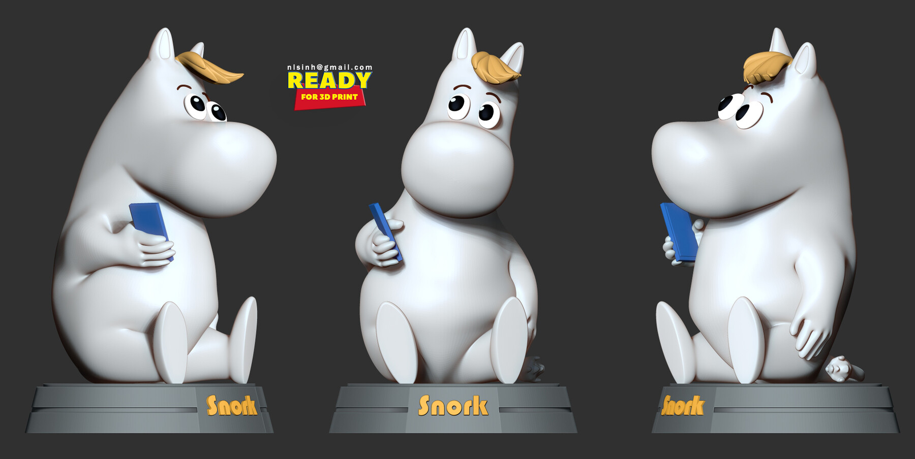 ArtStation Snork Moomin Resources