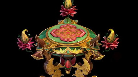 Models - Family Objects - Eight Immortals Table 12