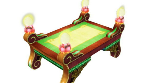 Model - Intra Family Objects - Coffee Table 06
