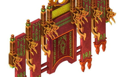 Game Model - Family Objects - Jackpot Moire Screen