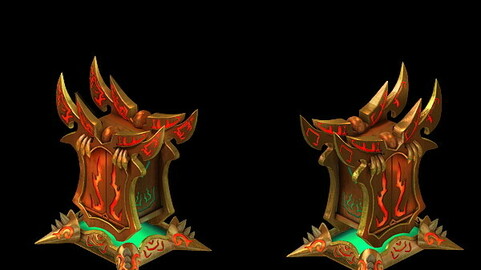 Game Model - Family Objects - Dragonscale Cabinet
