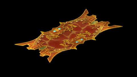 Game Models - Family Objects - Velvet Rugs 02