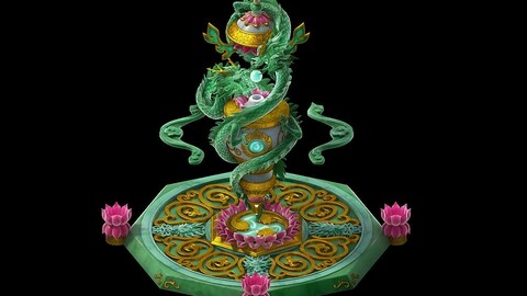 Game Model - Family Objects - Tian Linglong