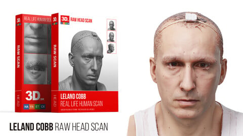 Leland Cobb / Raw 3D Head Scan