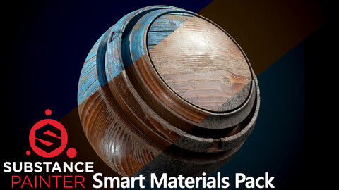 Metal Woood Paint Smart Materials Pack