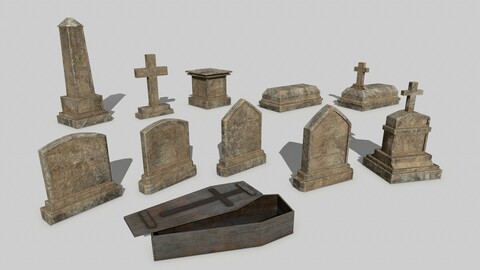 Tomb Stone Set