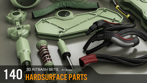 3D KITBASH, A1 series FULL PACK