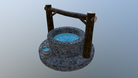 Water Well 3D Model