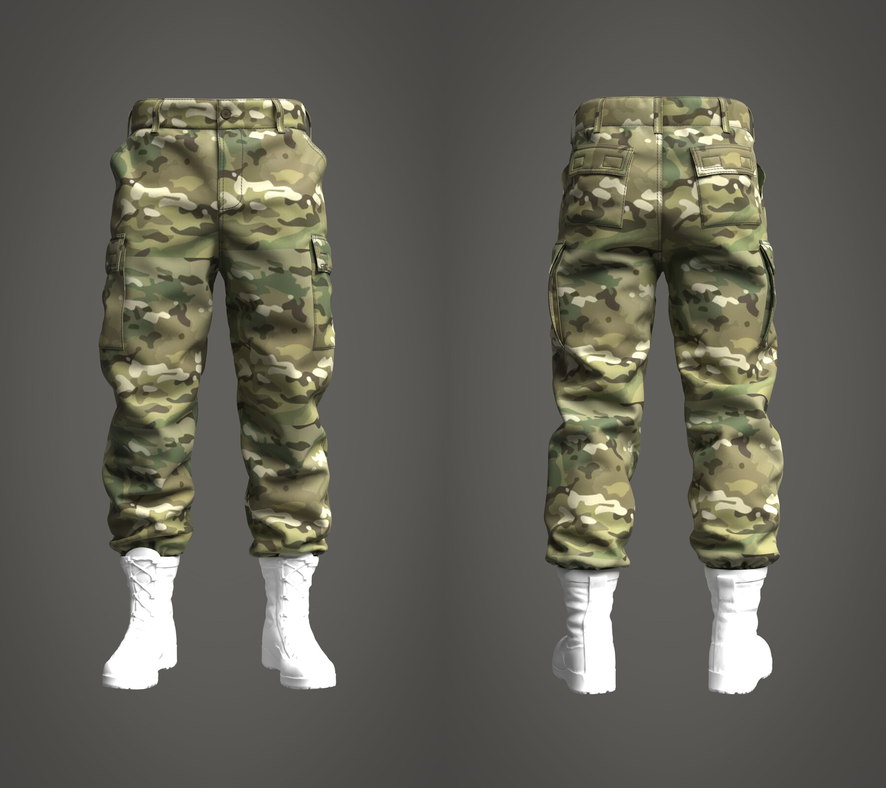 military pant and shirt