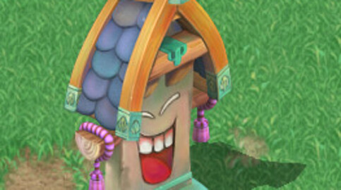 Cartoon version - big mouth card