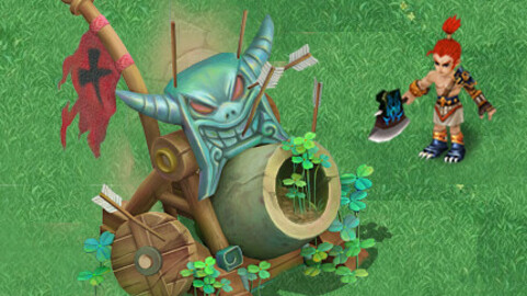 Cartoon version - Wind magic cannon
