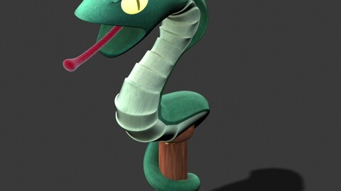 Cartoon version - melon snake lights