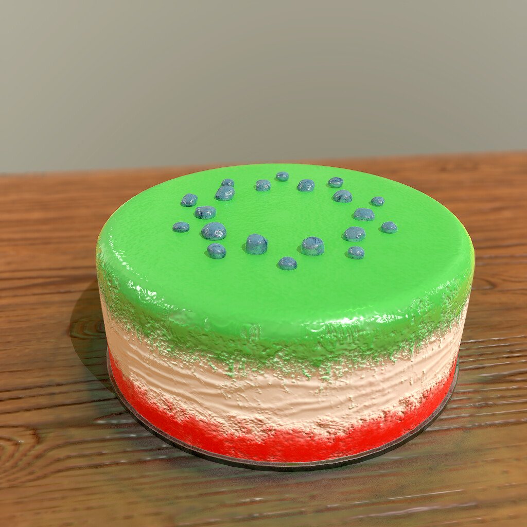 Artstation - 3d Cake Asset 