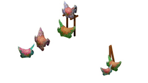 Riding a pet shop - saddle