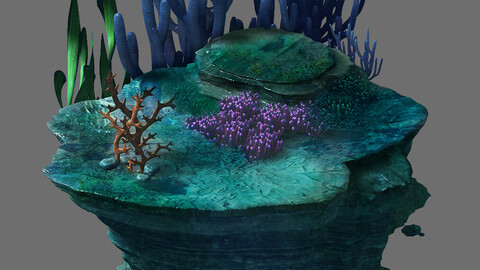 Game Model - Seabed - Seabed Reef