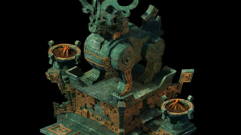Game Model - Prehistoric Behemoth Colossus