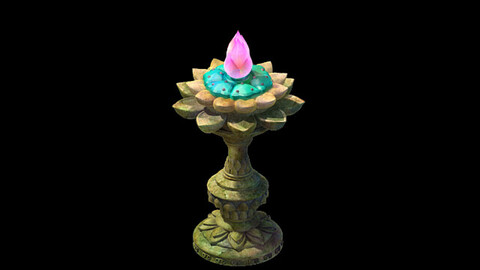 Model - Kaya Buddha Forest Buddha lights Jinlian